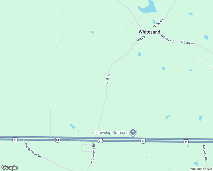 map of restaurants, bars, coffee shops, grocery stores, and more near Hill Road in Jefferson Davis County