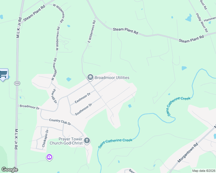 map of restaurants, bars, coffee shops, grocery stores, and more near 114 Crown Court in Natchez