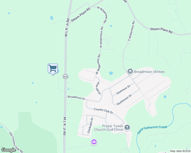 map of restaurants, bars, coffee shops, grocery stores, and more near 99 West Wilderness Road in Natchez