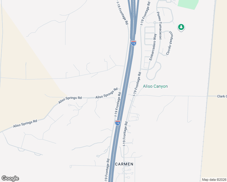 map of restaurants, bars, coffee shops, grocery stores, and more near 2038 West Frontage Road in Tubac
