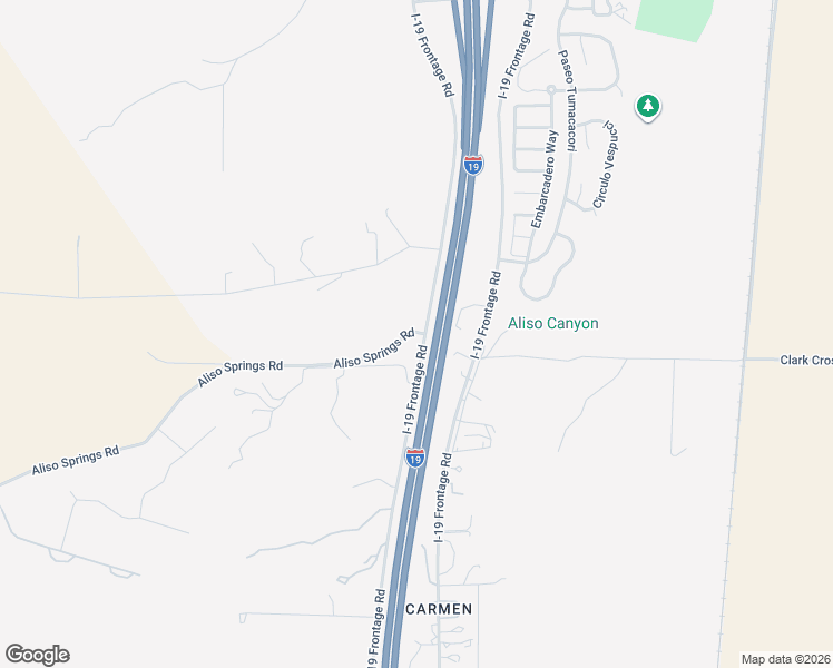 map of restaurants, bars, coffee shops, grocery stores, and more near 2038 West Frontage Road in Tubac