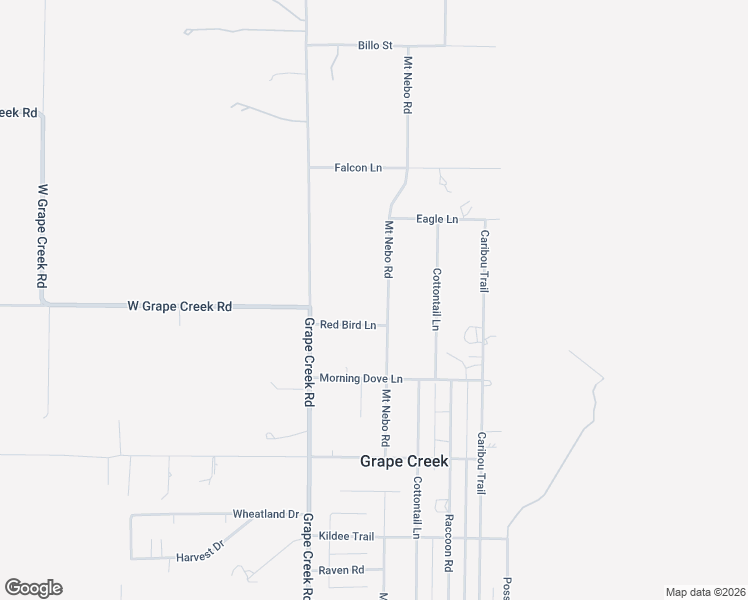 map of restaurants, bars, coffee shops, grocery stores, and more near 10757 Mount Nebo Road in San Angelo