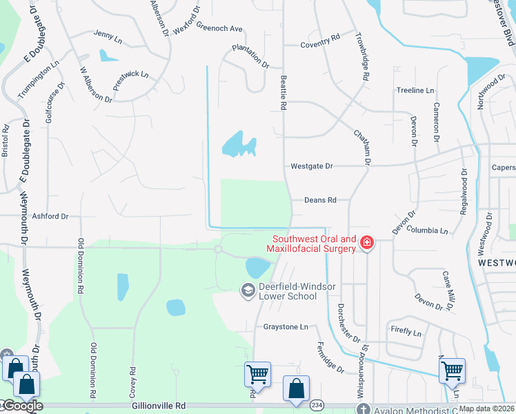 map of restaurants, bars, coffee shops, grocery stores, and more near 2005 Beattie Road in Albany