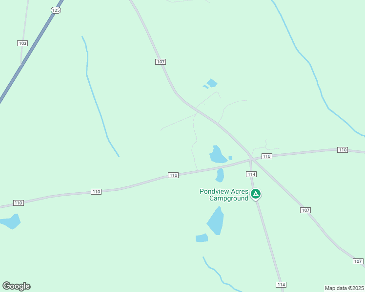 map of restaurants, bars, coffee shops, grocery stores, and more near 1032 County Road 107 in Brundidge