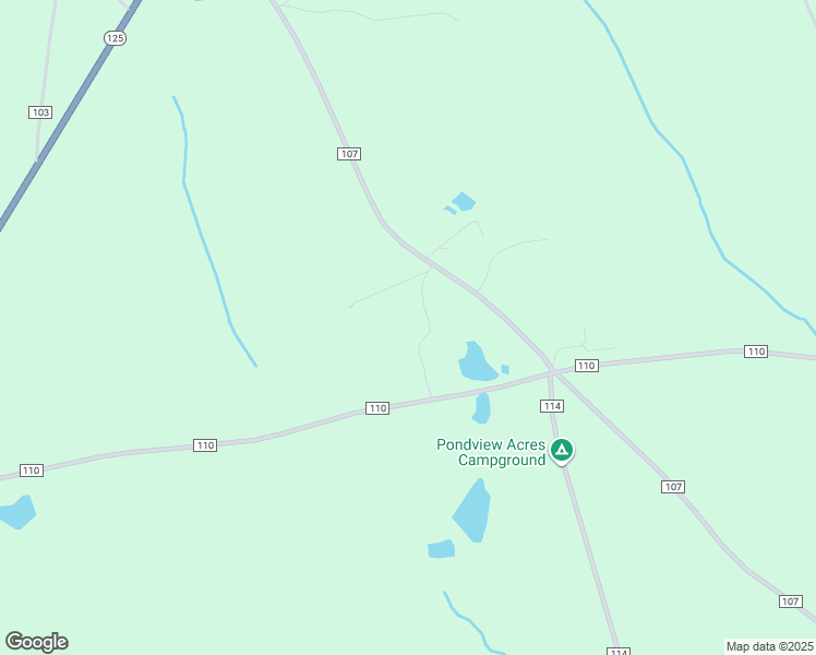 map of restaurants, bars, coffee shops, grocery stores, and more near 1032 County Road 107 in Brundidge