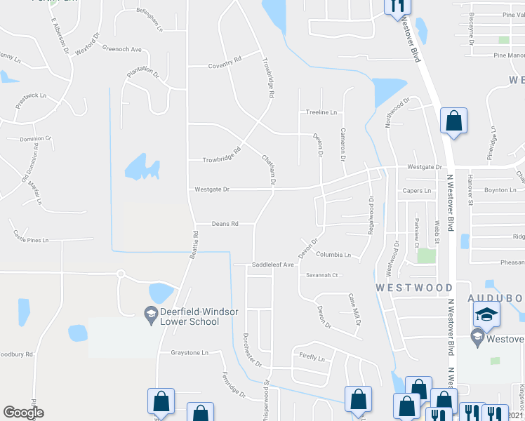 map of restaurants, bars, coffee shops, grocery stores, and more near 1910 Chatham Drive in Albany