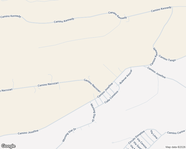 map of restaurants, bars, coffee shops, grocery stores, and more near 19 Camino Nacozari in Rio Rico