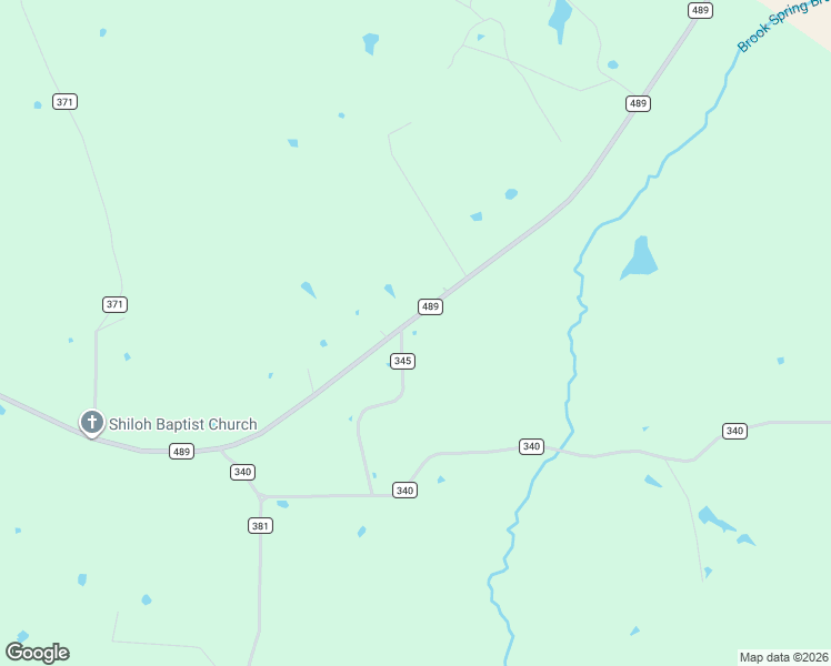 map of restaurants, bars, coffee shops, grocery stores, and more near Farm to Market 489 in Oakwood