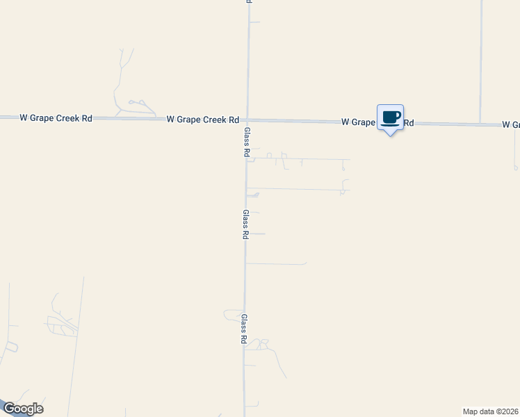 map of restaurants, bars, coffee shops, grocery stores, and more near 10936 Glass Rd in San Angelo