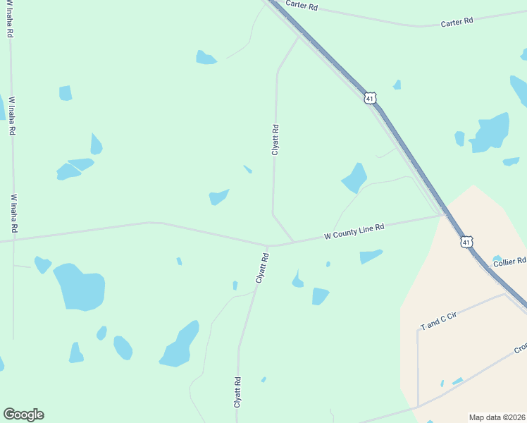 map of restaurants, bars, coffee shops, grocery stores, and more near 600 Clyatt Road in Sycamore