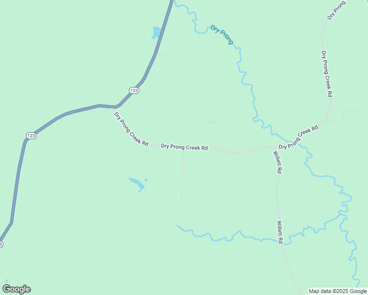 map of restaurants, bars, coffee shops, grocery stores, and more near 242 Roy Dewitt Road in Dry Prong