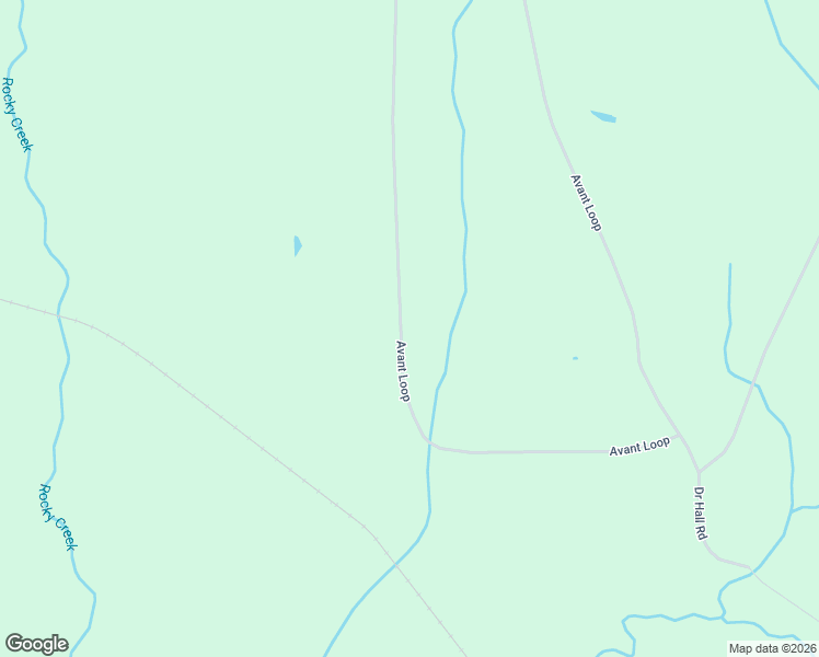 map of restaurants, bars, coffee shops, grocery stores, and more near 2596 Avant Loop in Georgiana