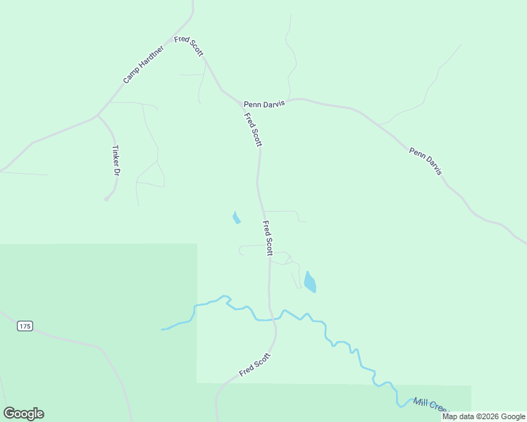 map of restaurants, bars, coffee shops, grocery stores, and more near Fred Scott in Pollock