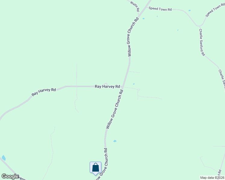 map of restaurants, bars, coffee shops, grocery stores, and more near 235 Ray Harvey Road in Seminary