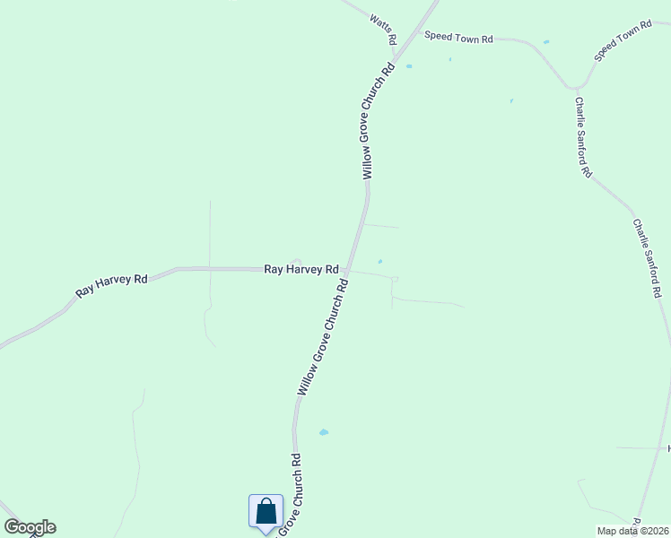 map of restaurants, bars, coffee shops, grocery stores, and more near 235 Ray Harvey Road in Seminary