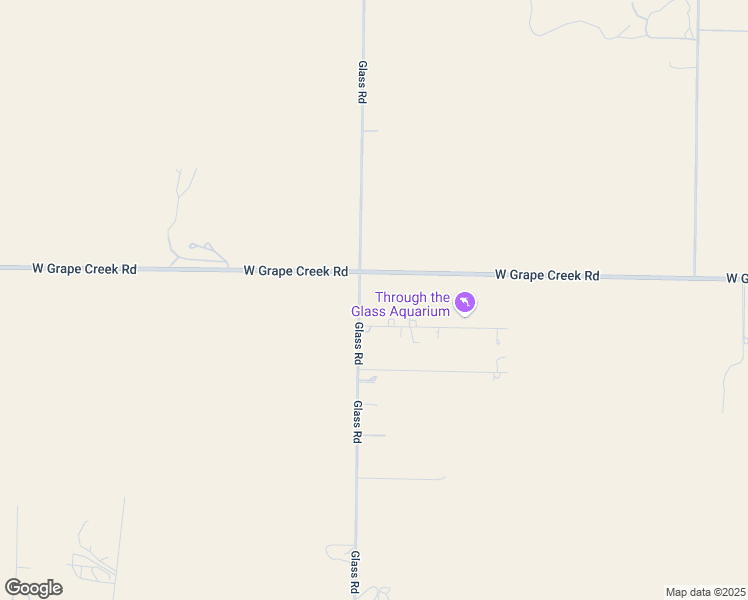 map of restaurants, bars, coffee shops, grocery stores, and more near 11132 Glass Road in San Angelo