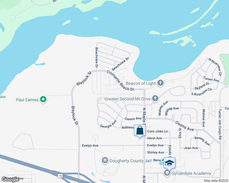 map of restaurants, bars, coffee shops, grocery stores, and more near 1416 Westcliff Court in Albany