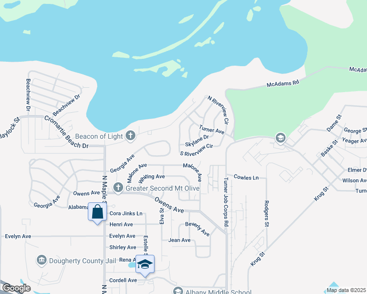 map of restaurants, bars, coffee shops, grocery stores, and more near 1934 Skylane Drive in Albany