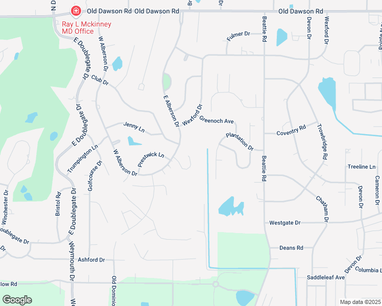 map of restaurants, bars, coffee shops, grocery stores, and more near 2322 Jim Stokes Court in Albany