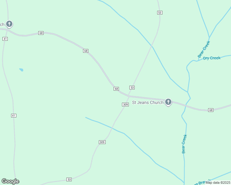 map of restaurants, bars, coffee shops, grocery stores, and more near 8334 County Road 68 in Clopton