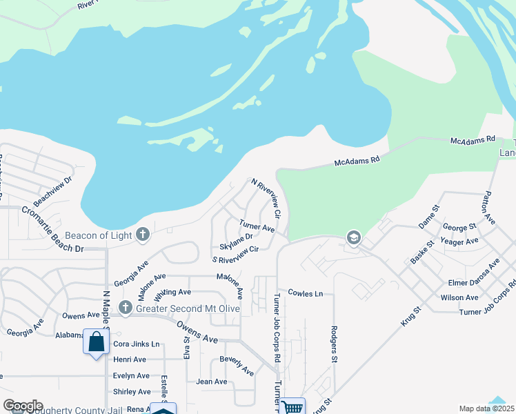 map of restaurants, bars, coffee shops, grocery stores, and more near 2009 Skylane Drive in Albany