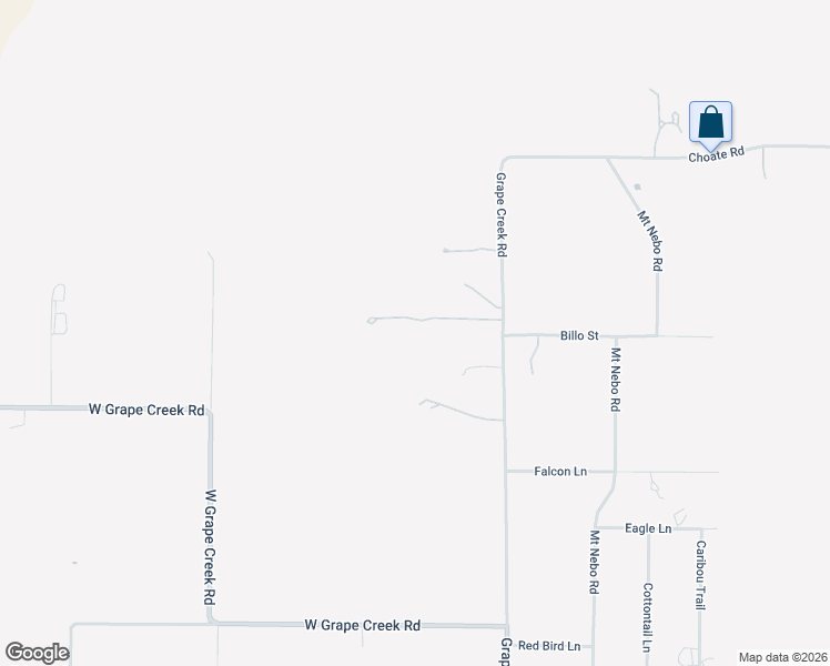 map of restaurants, bars, coffee shops, grocery stores, and more near 11481 Grape Creek Rd in San Angelo