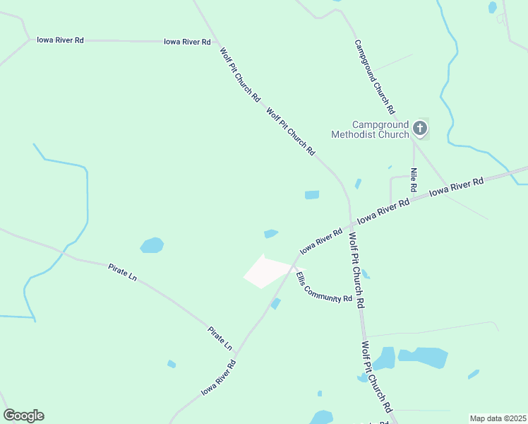 map of restaurants, bars, coffee shops, grocery stores, and more near 812 Iowa River Road in Nicholls