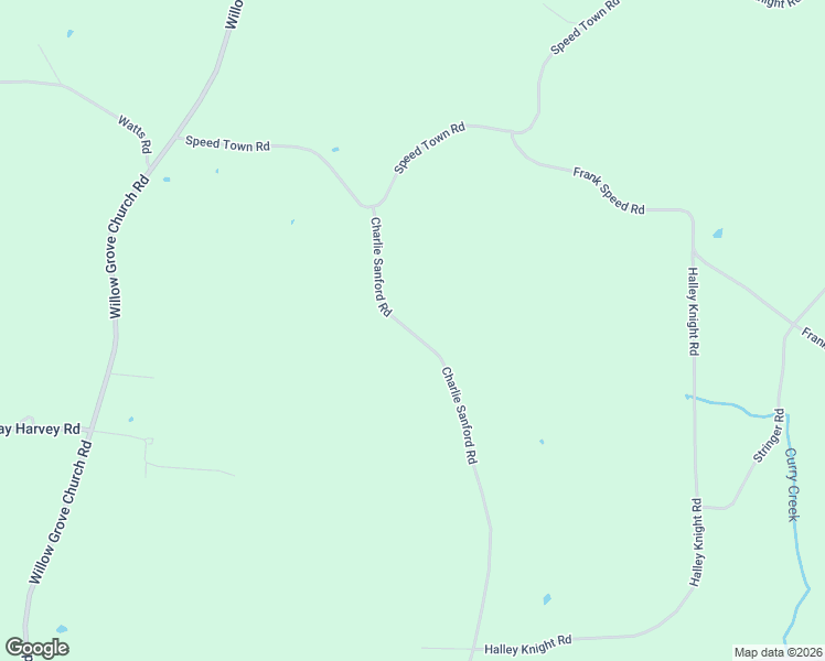 map of restaurants, bars, coffee shops, grocery stores, and more near 258 Charlie Sanford Road in Seminary