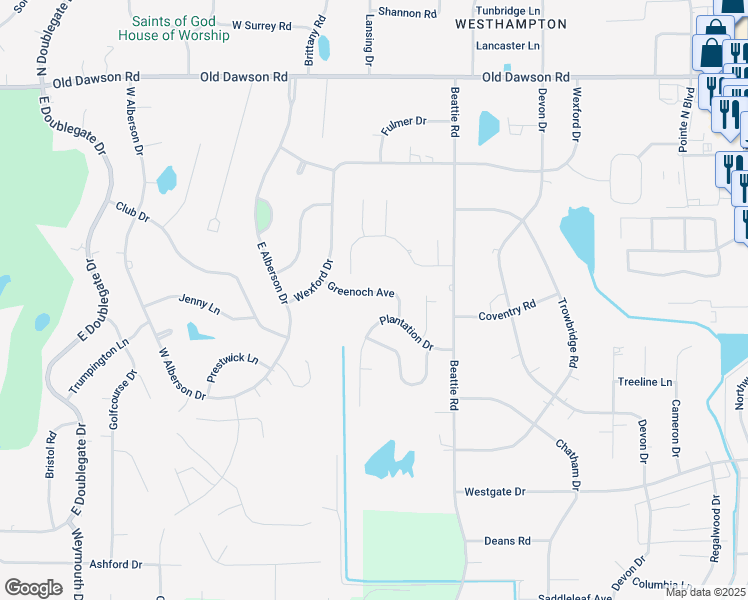map of restaurants, bars, coffee shops, grocery stores, and more near 2209 Greenoch Avenue in Albany