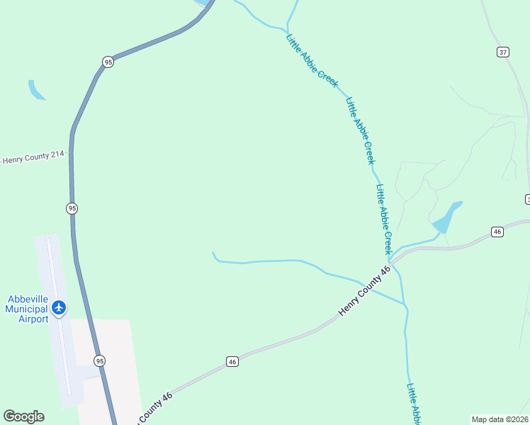 map of restaurants, bars, coffee shops, grocery stores, and more near Henry County 46 in Abbeville