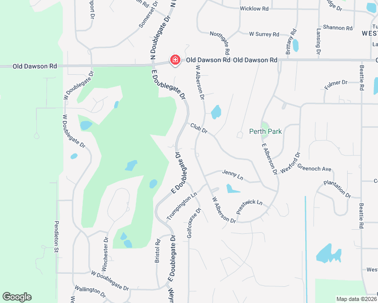 map of restaurants, bars, coffee shops, grocery stores, and more near 2508 East Doublegate Drive in Albany