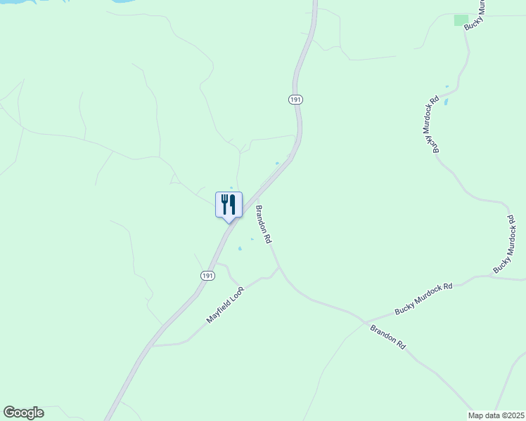 map of restaurants, bars, coffee shops, grocery stores, and more near 21257-21323 Highway 191 in Zwolle