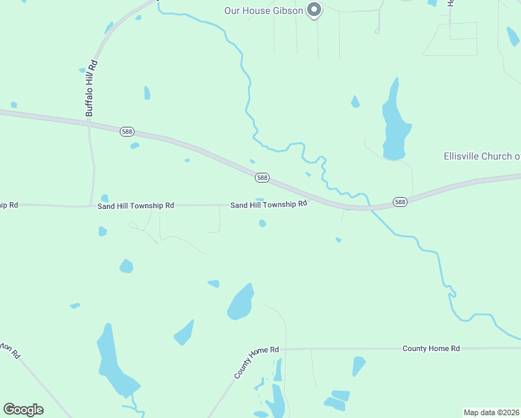 map of restaurants, bars, coffee shops, grocery stores, and more near 810 Sand Hill Township Road in Ellisville