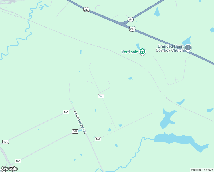 map of restaurants, bars, coffee shops, grocery stores, and more near 500 County Road 169 in Elkhart