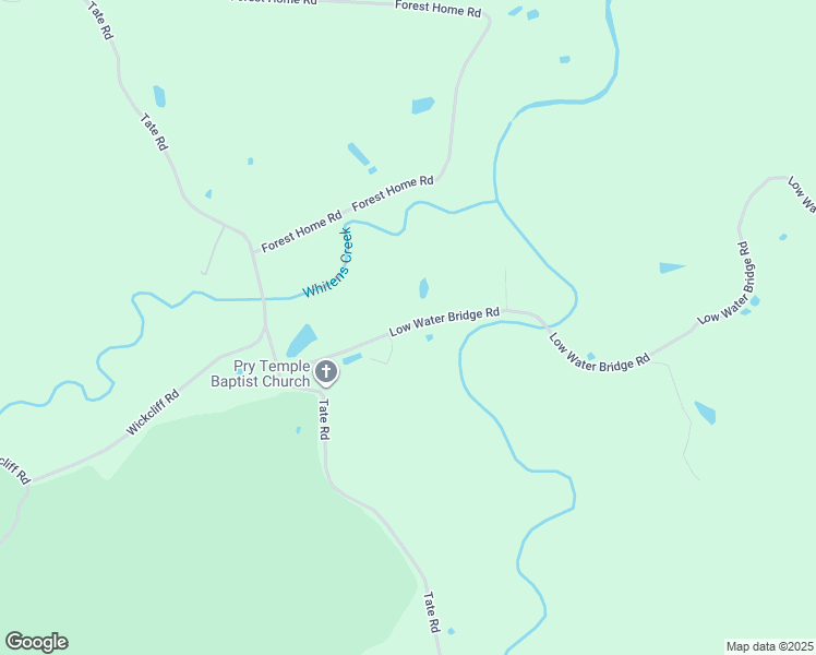 map of restaurants, bars, coffee shops, grocery stores, and more near 2-48 Low Water Bridge Road in Natchez