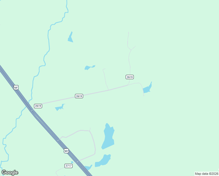 map of restaurants, bars, coffee shops, grocery stores, and more near 867 County Road 2619 in Alto
