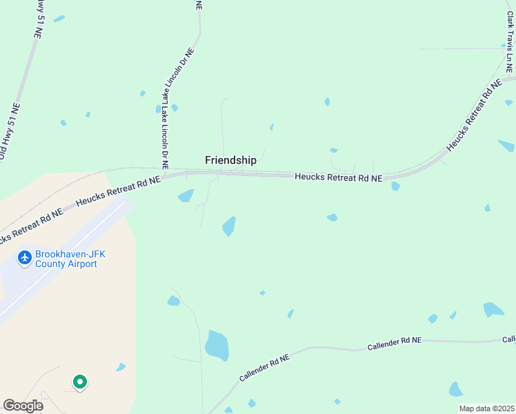 map of restaurants, bars, coffee shops, grocery stores, and more near 1420 Heucks Retreat Road Northeast in Brookhaven
