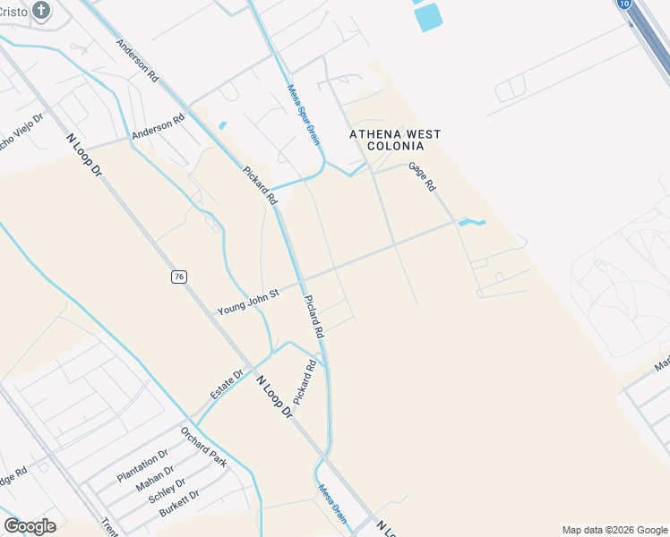 map of restaurants, bars, coffee shops, grocery stores, and more near 12401 Sugden Road in Clint