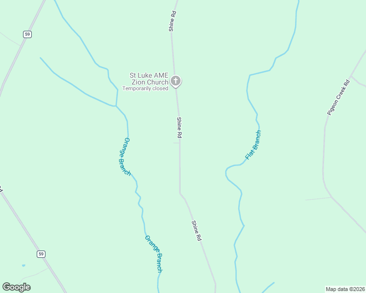 map of restaurants, bars, coffee shops, grocery stores, and more near 1741 Shine Road in Greenville