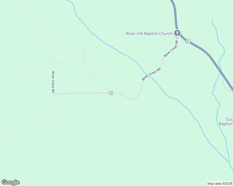 map of restaurants, bars, coffee shops, grocery stores, and more near County Road 4 in Clarke County