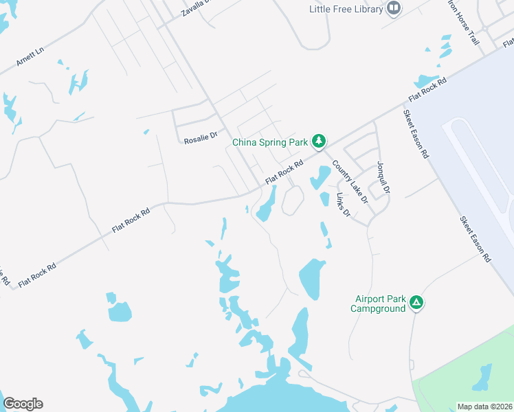 map of restaurants, bars, coffee shops, grocery stores, and more near 9316 Tree Lake Dr in Waco