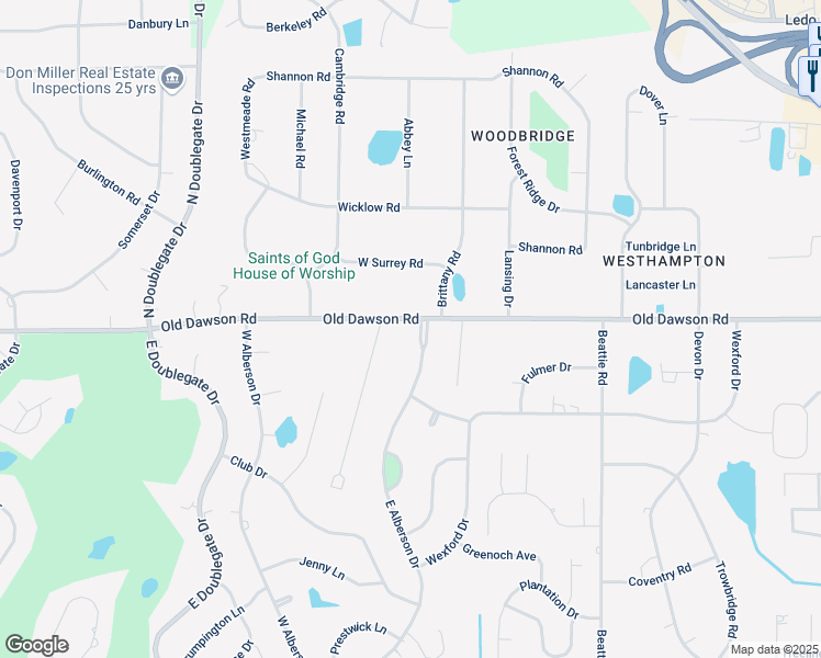 map of restaurants, bars, coffee shops, grocery stores, and more near 2531 East Alberson Drive in Albany
