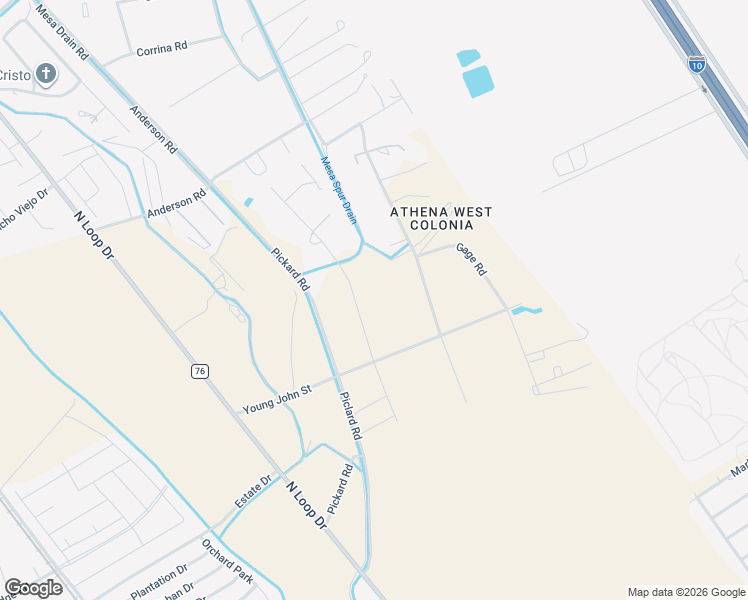 map of restaurants, bars, coffee shops, grocery stores, and more near 12341 Sugden Road in Clint