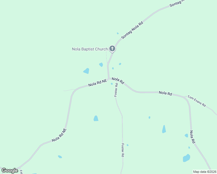 map of restaurants, bars, coffee shops, grocery stores, and more near 157 Sontag-Nola Road in Sontag