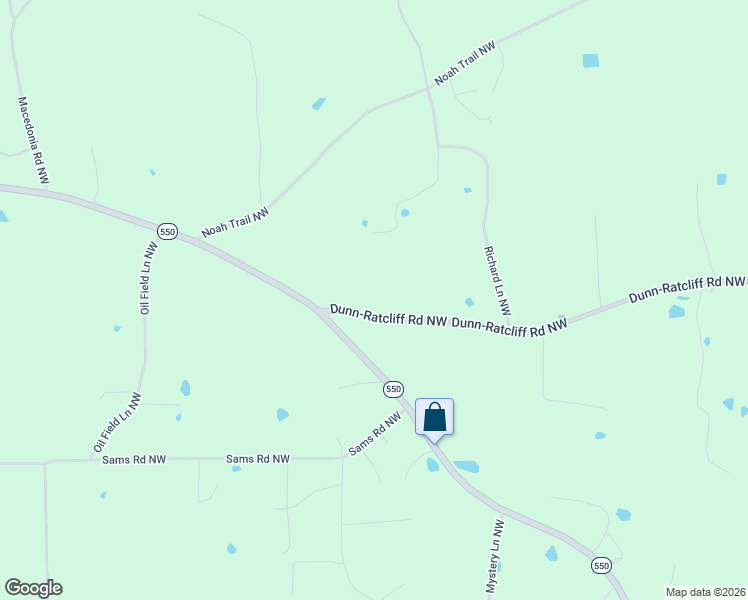 map of restaurants, bars, coffee shops, grocery stores, and more near 961 Dunn-Ratcliff Road Northwest in Brookhaven