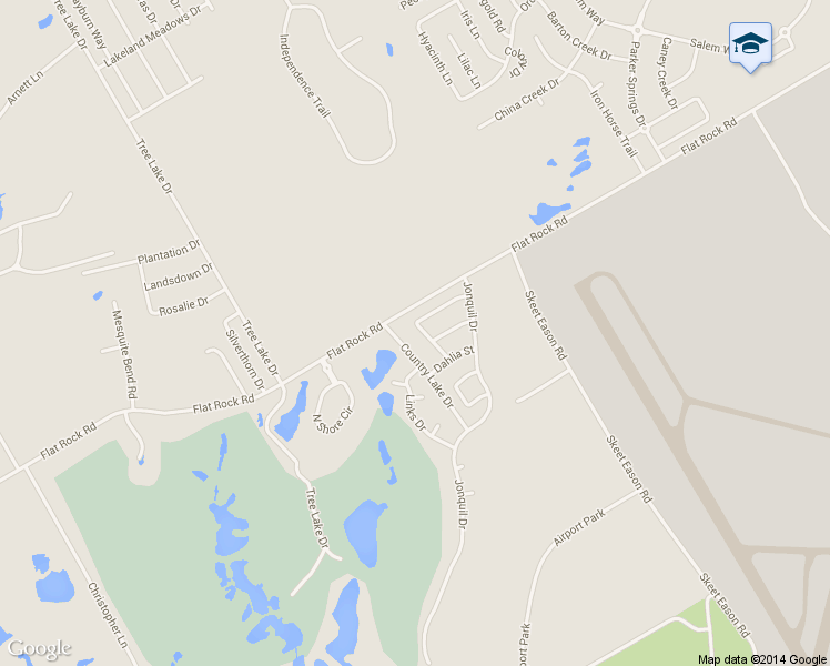 map of restaurants, bars, coffee shops, grocery stores, and more near 55 Wisteria St in Waco