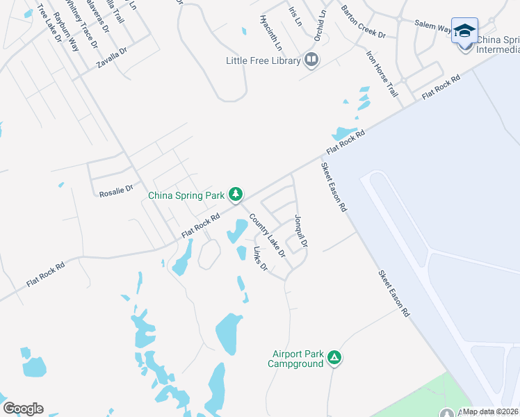 map of restaurants, bars, coffee shops, grocery stores, and more near 55 Wisteria Street in Waco