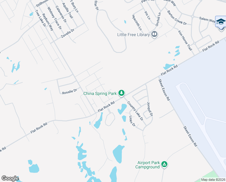 map of restaurants, bars, coffee shops, grocery stores, and more near 5301 Crossville Drive in Waco