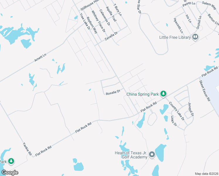 map of restaurants, bars, coffee shops, grocery stores, and more near 5608 Landsdown Drive in Waco
