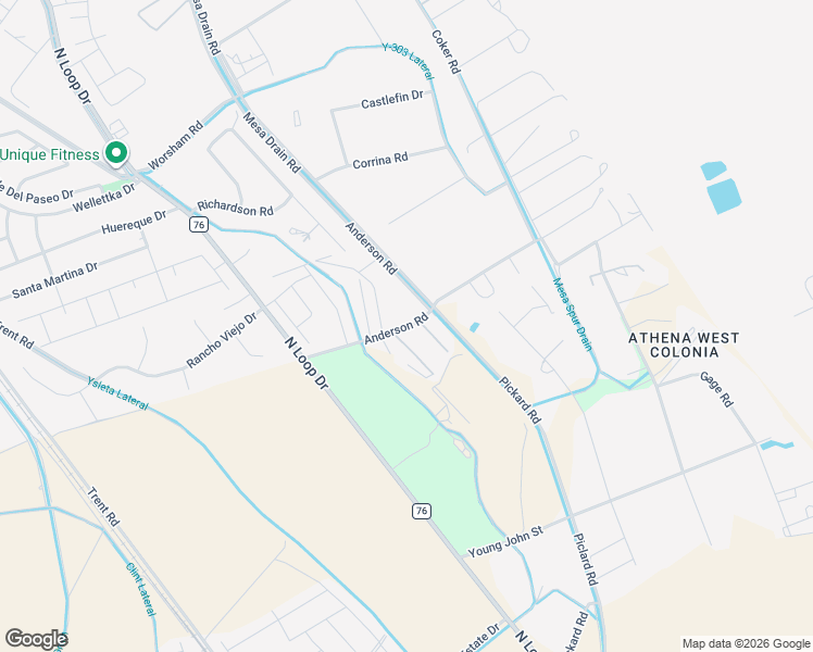 map of restaurants, bars, coffee shops, grocery stores, and more near 753 Anderson Road in Socorro